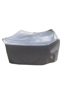 SCB012  Customized outdoor large doll dust cover customized outdoor furniture dust cover umbrella desk chair rain proof sunshade ash sunscreen sofa cover customized equipment waterproof cloth side view